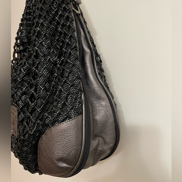 Hobo Bag with Metallic Finish - Picture 6 of 7